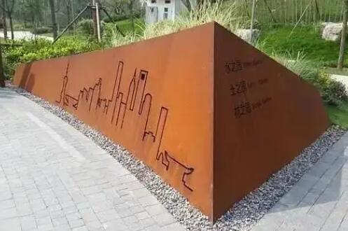安溪耐候钢挡土墙